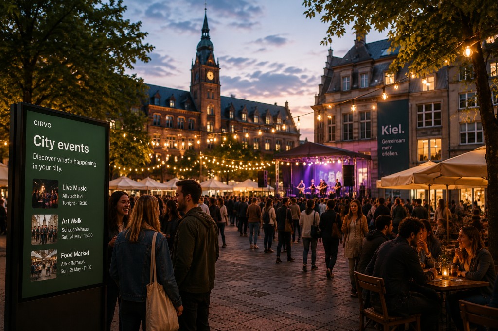 City events and live listings in Kiel